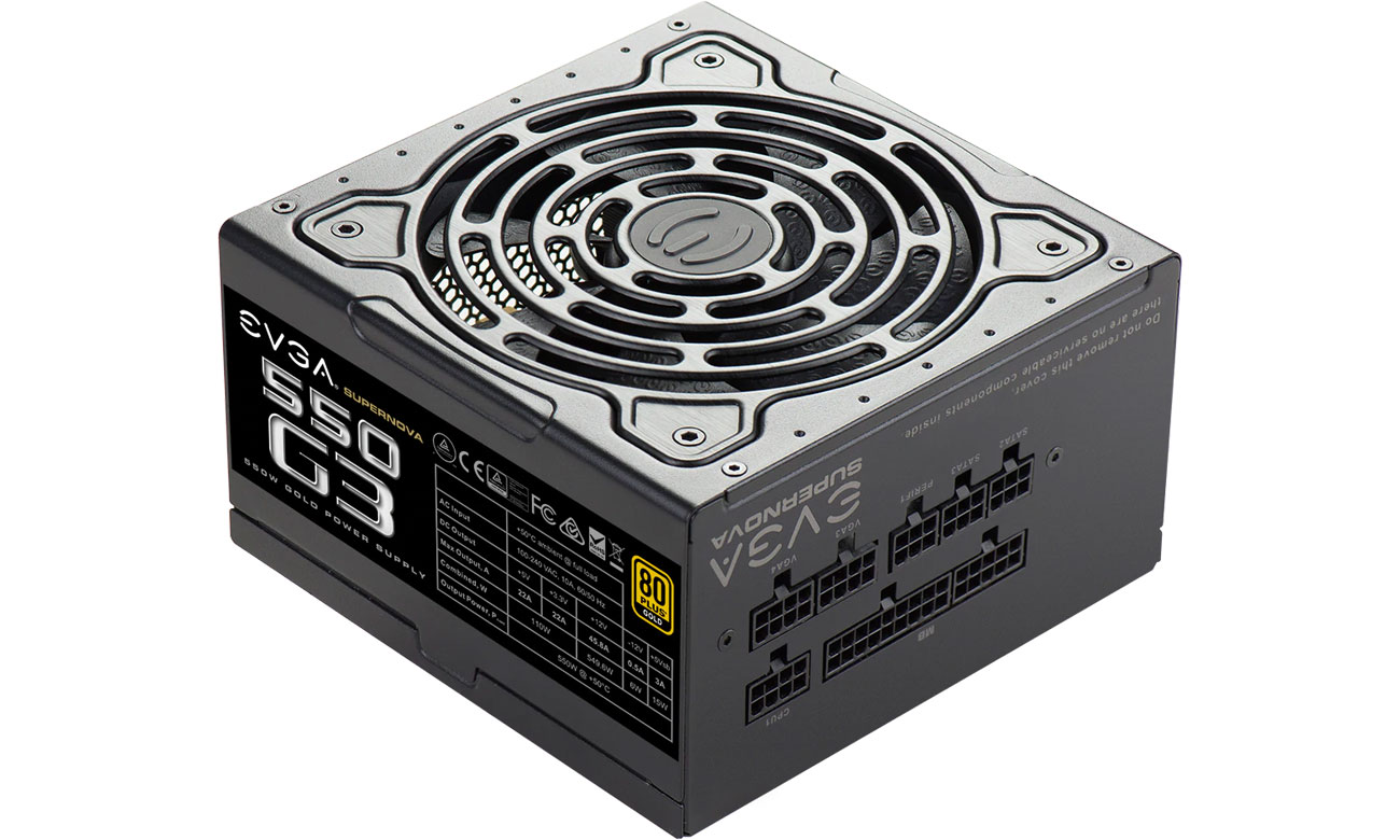 EVGA SuperNOVA G3 550W 80 Plus Gold