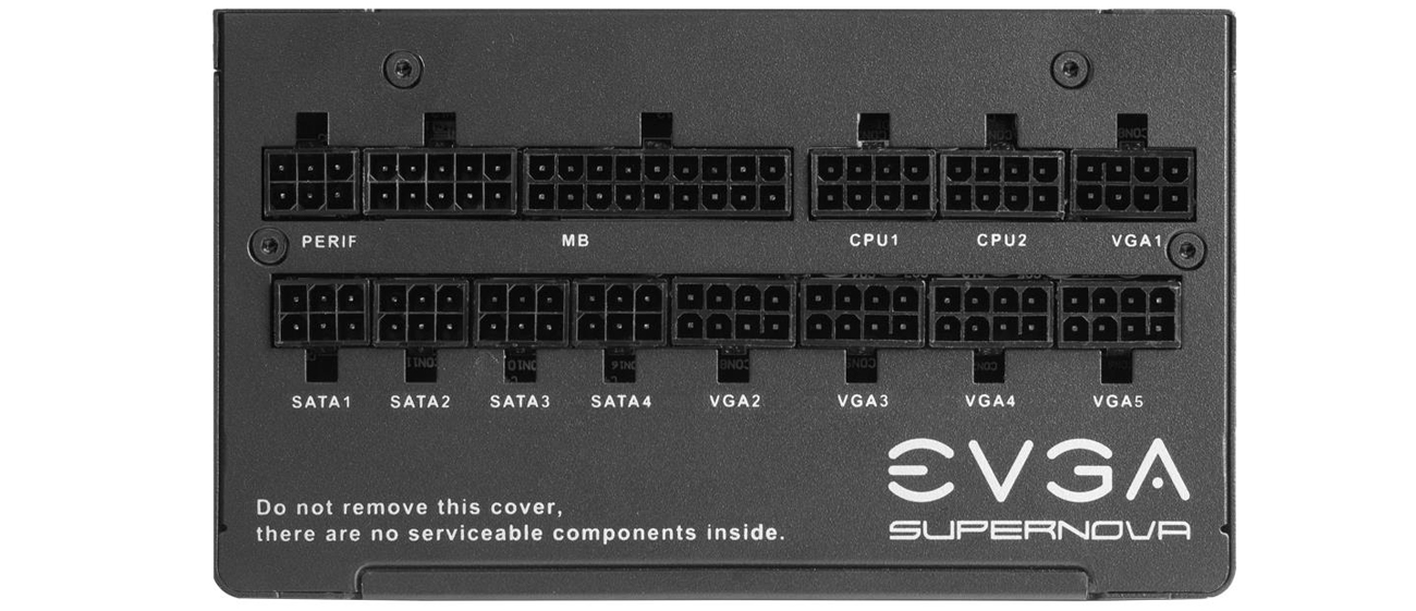 EVGA SuperNOVA G6 1000W okablowanie
