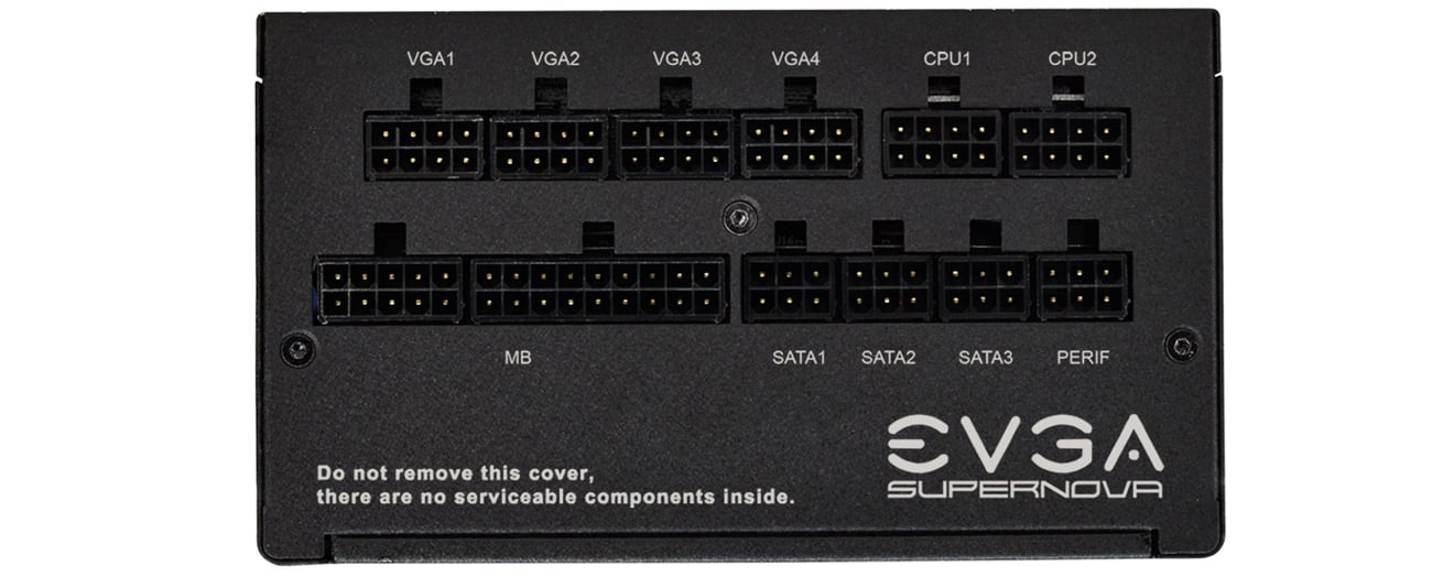 W pełni modularne okablowanie