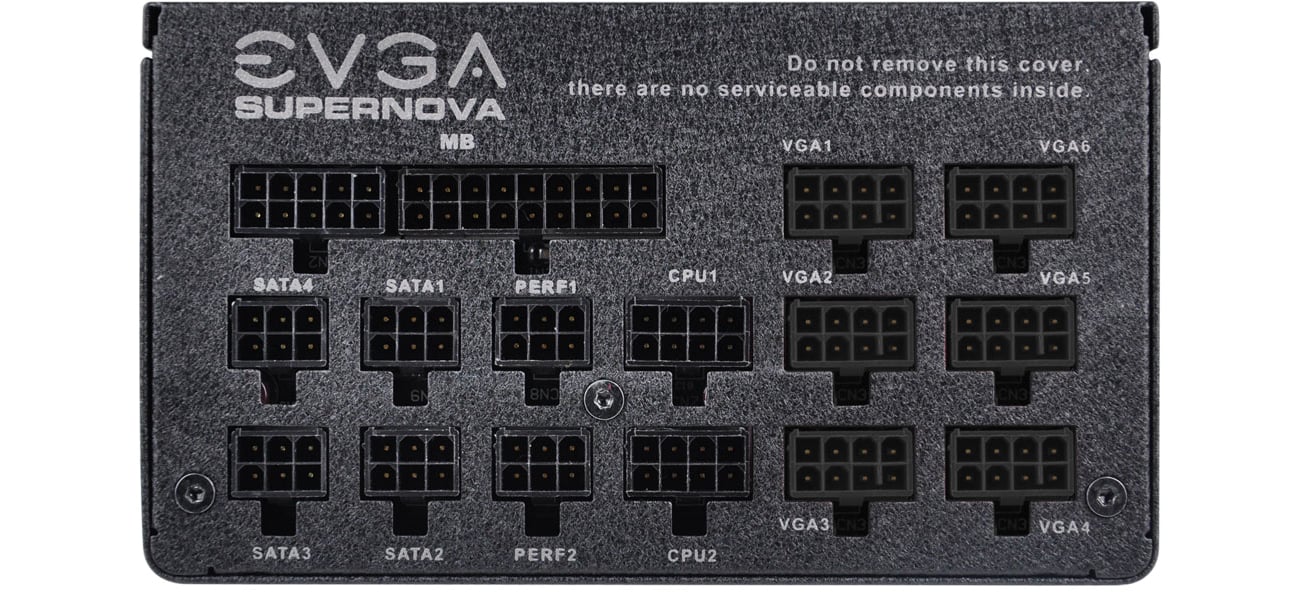 EVGA SuperNOVA 1000W P2 złącza okablowania modularnego