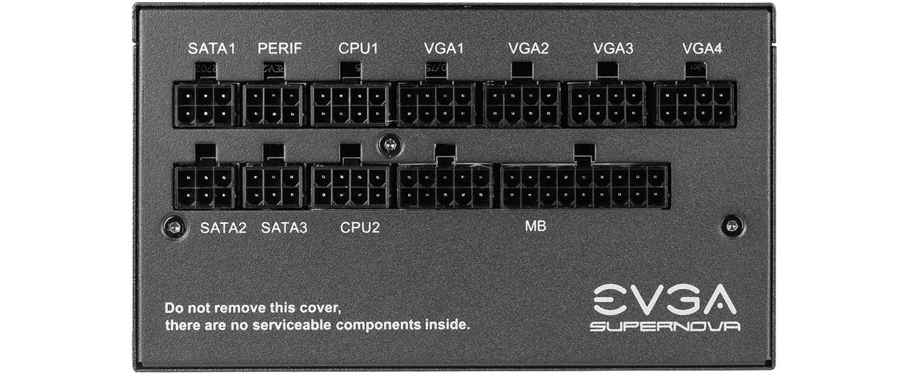 EVGA P5 750 W 80 Plus Platinum modularne okablowanie