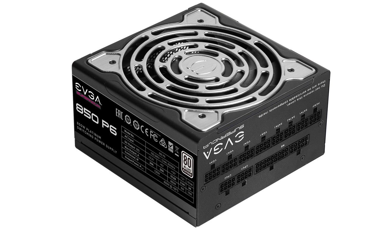 Zasilacz do komputera EVGA P6 850W