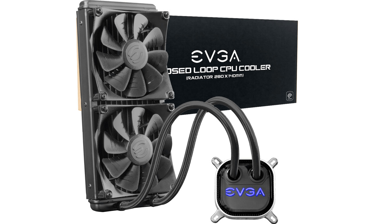 Chłodzenie procesora EVGA CLC 280mm 2x140mm 400-HY-CL28-V1