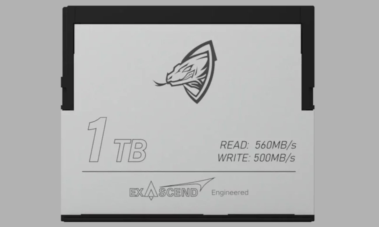 Karta pamięci ExAscend Archon CFast 2.0 1TB - Grafika