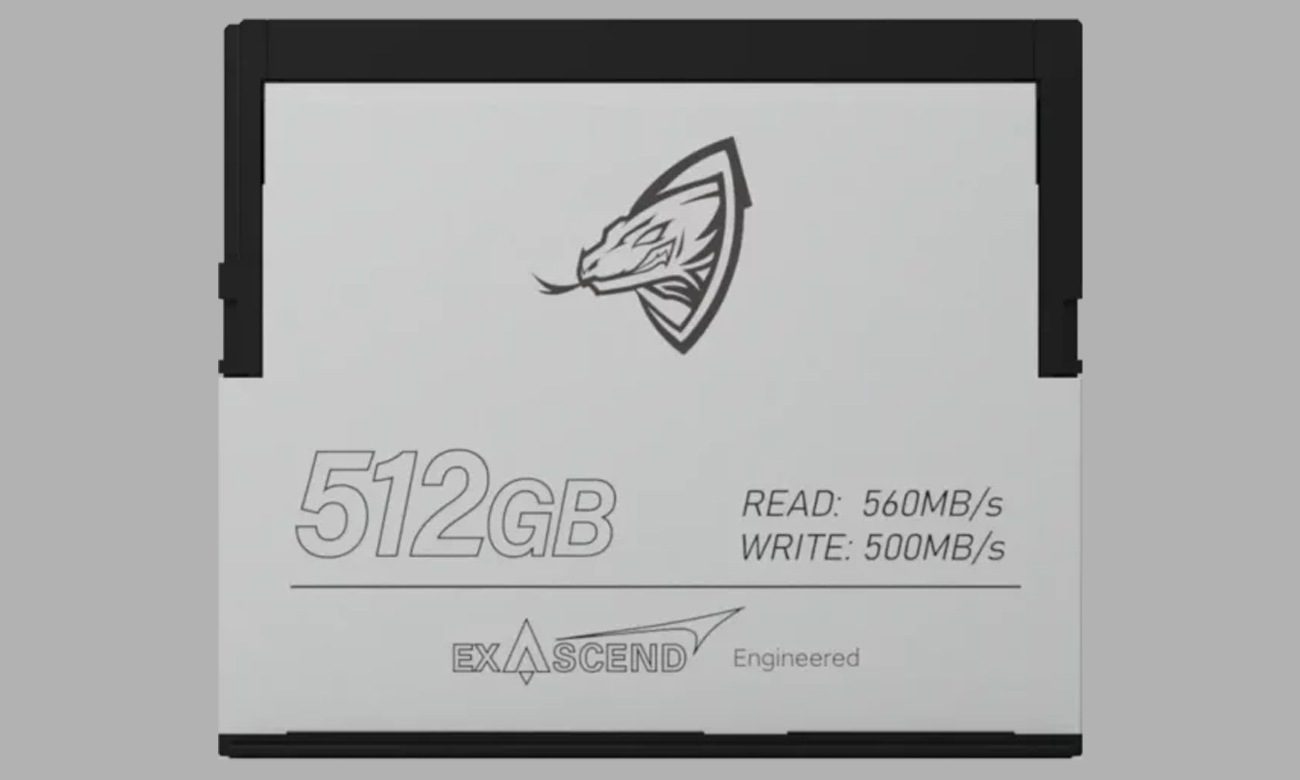 Karta pamięci ExAscend Archon CFast 2.0 512GB - Grafika