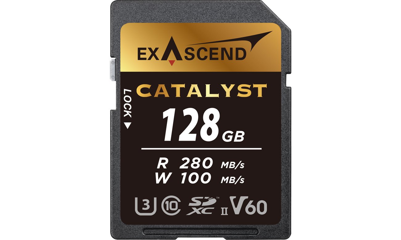 ExAscend 128GB SDXC Catalyst UHS-I V30