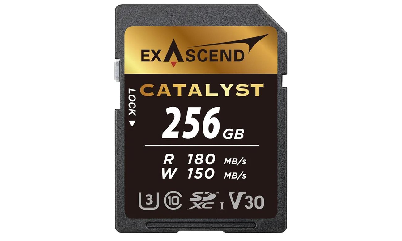 ExAscend 256GB SDXC Catalyst UHS-I V30 Speicherkarte