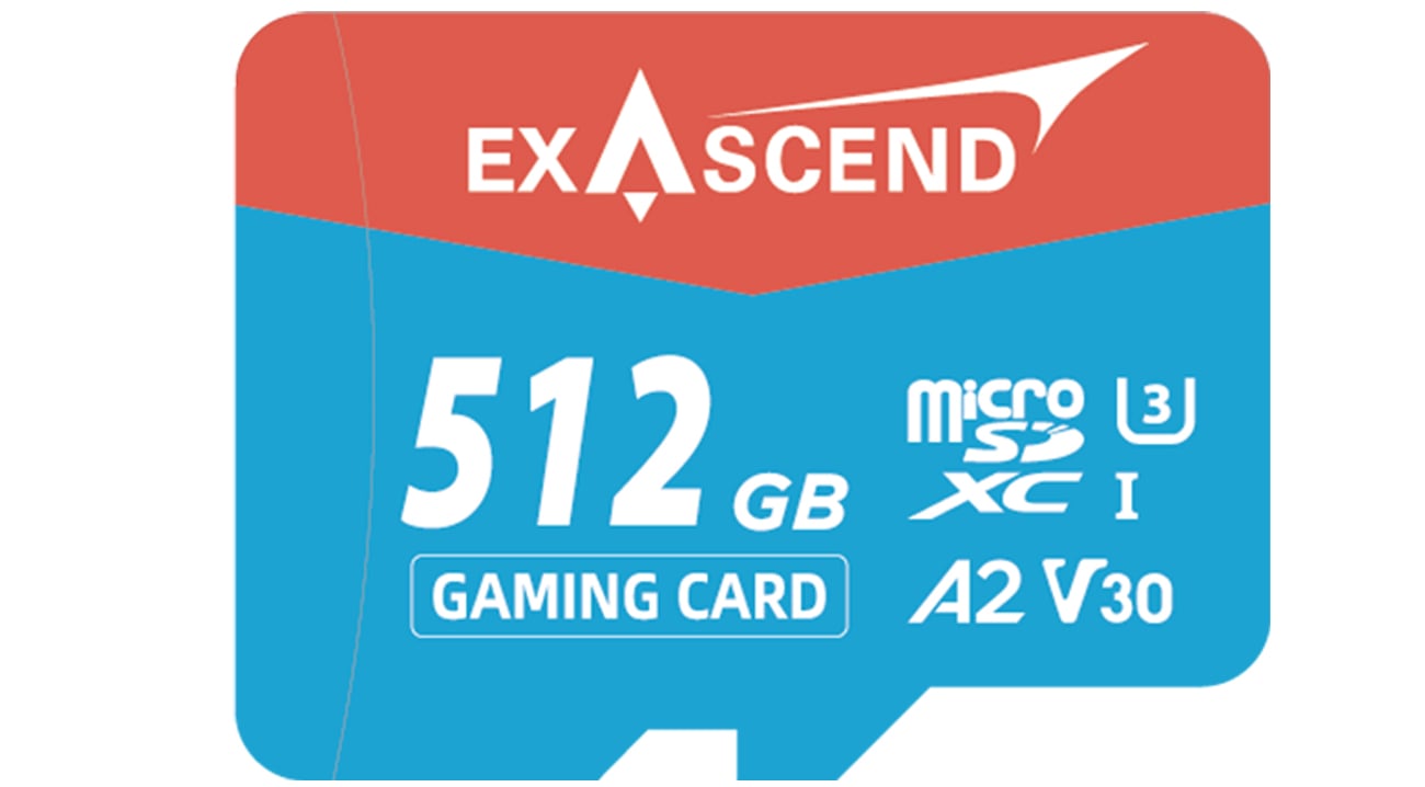 ExAscend 512 GB microSDXC Gaming UHS-I Speicherkarte