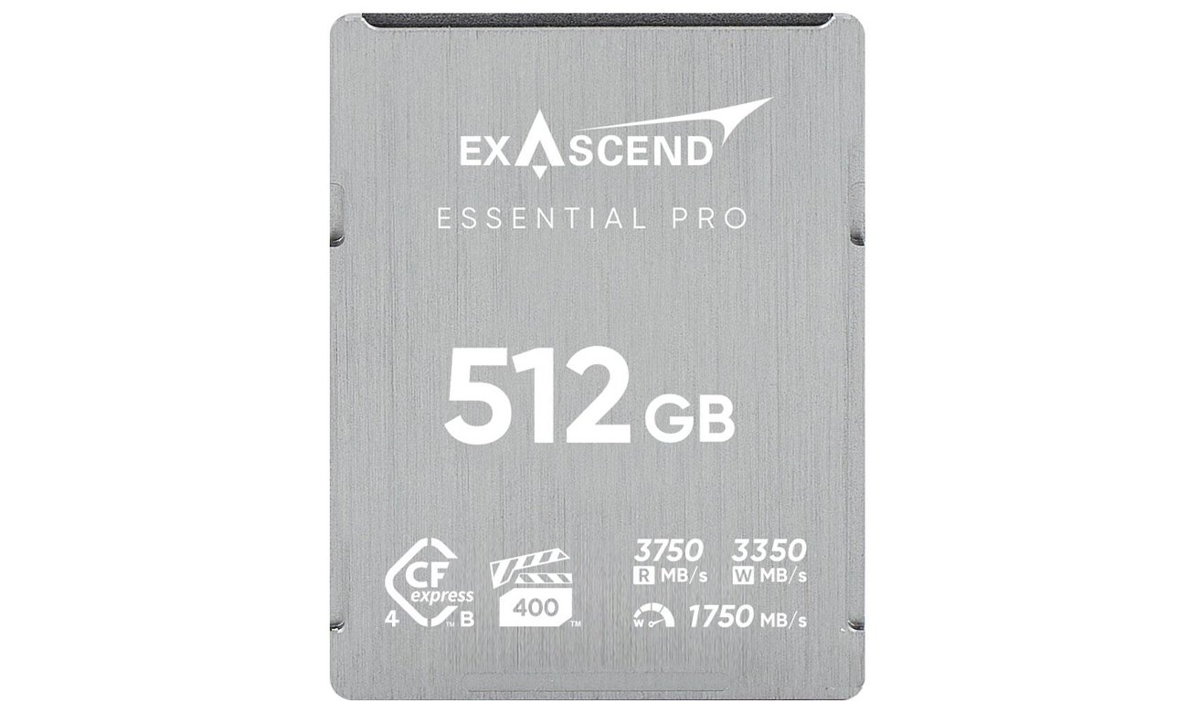 Karta pamięci ExAscend 512GB Essential Pro CFexpress B 4.0