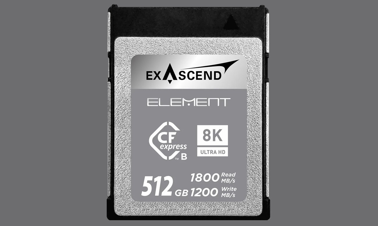 Karta pamięci ExAscend Element CFexpress B 512GB - Grafika