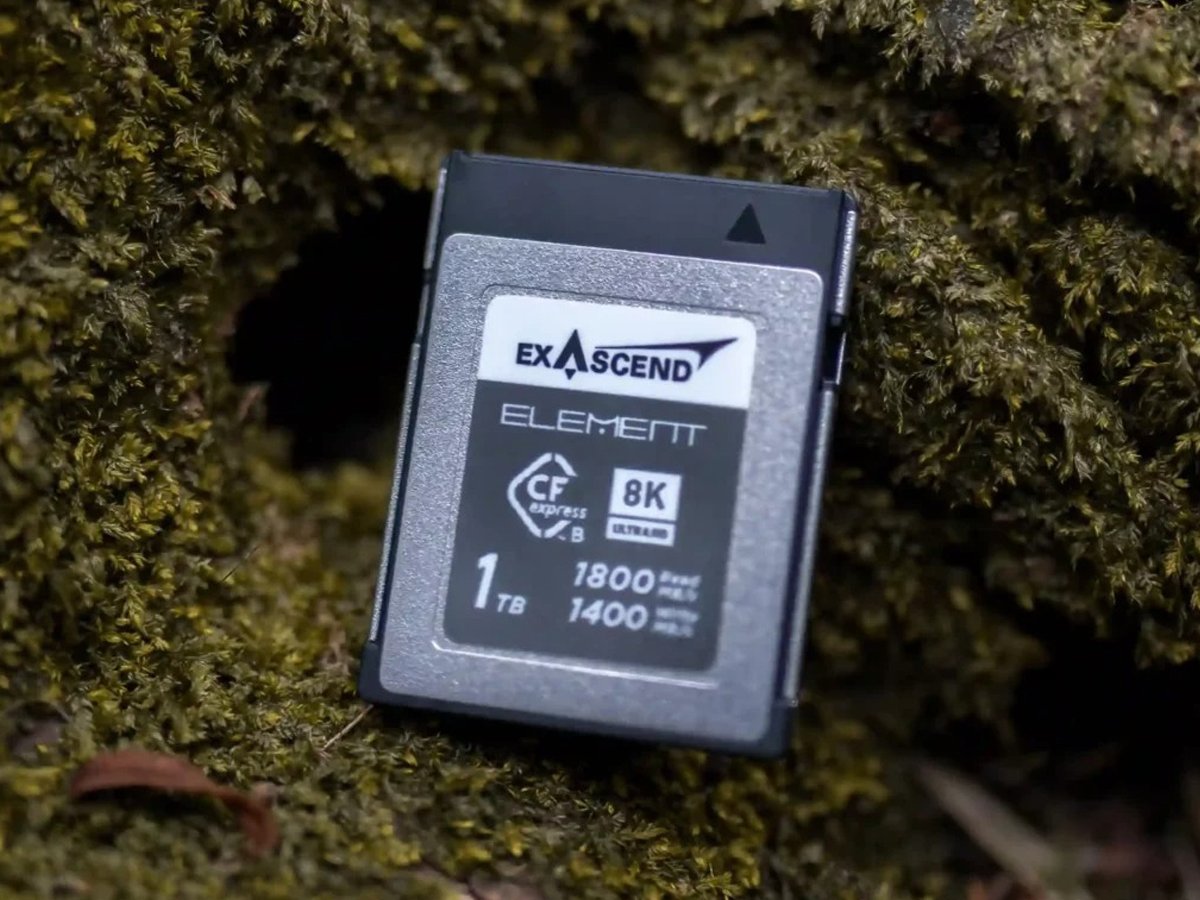 Karta pamięci ExAscend Element CFexpress B - Solidna i odporna konstrukcja