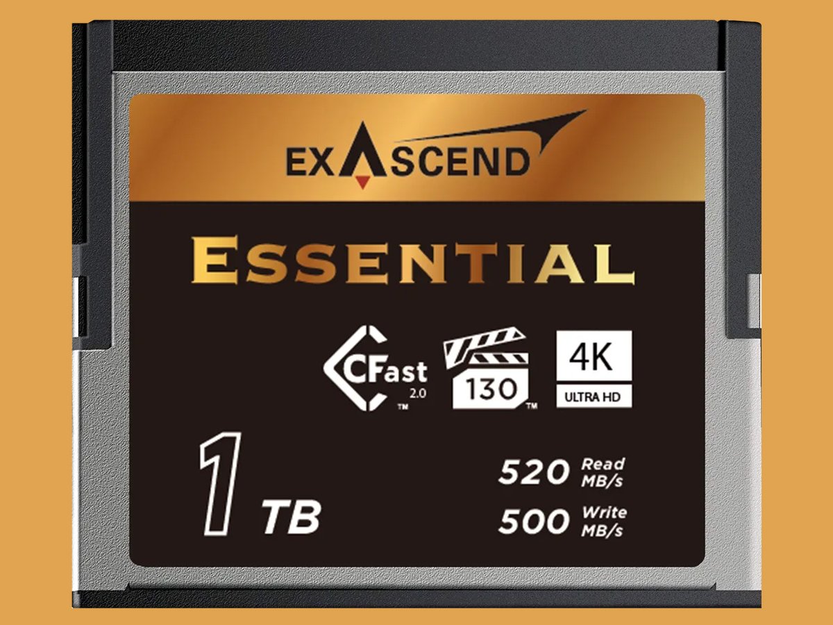 Karta pamięci ExAscend Essential CFast 2.0 1TB - Grafika