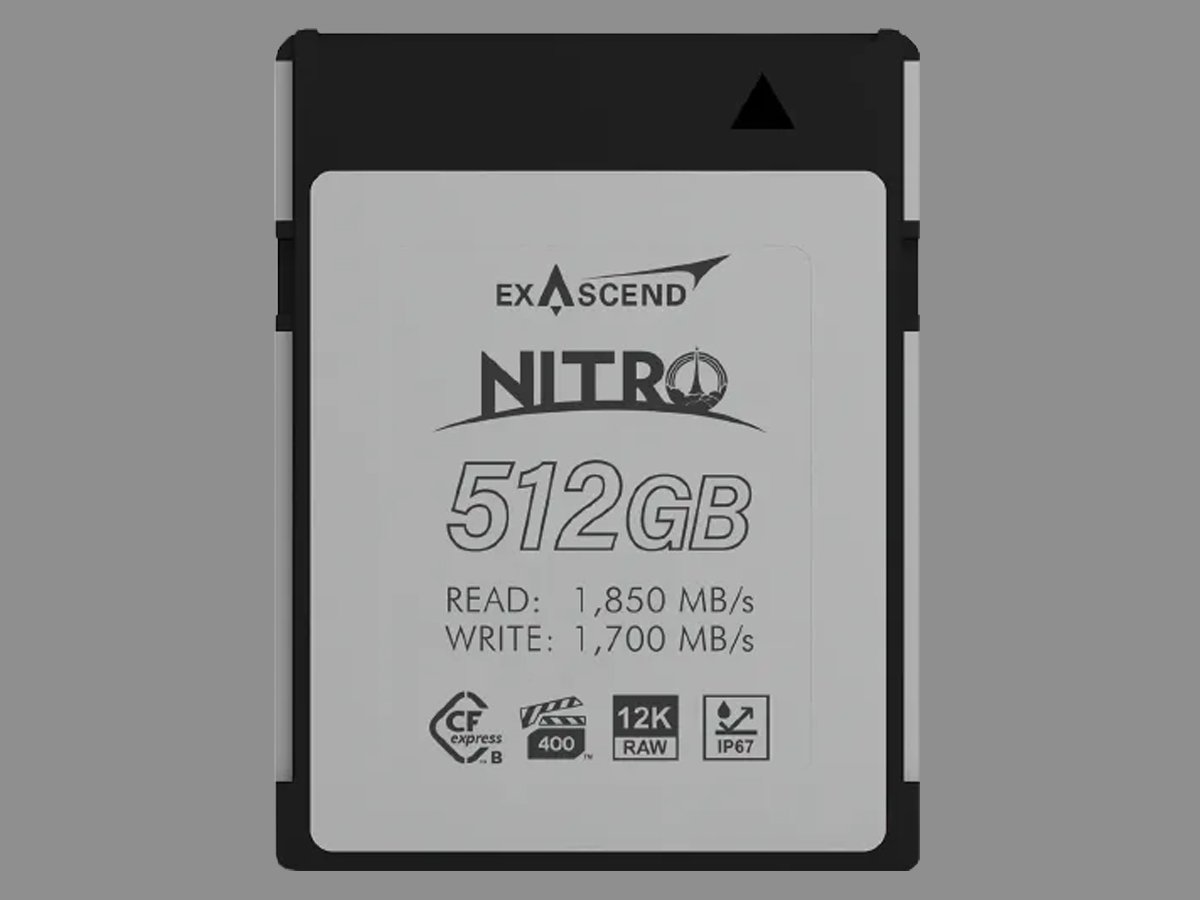 Karta pamięci ExAscend Nitro CFexpress B 512GB - Grafika