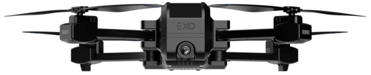 Dron EXO Scout Czarny - Widok od przodu