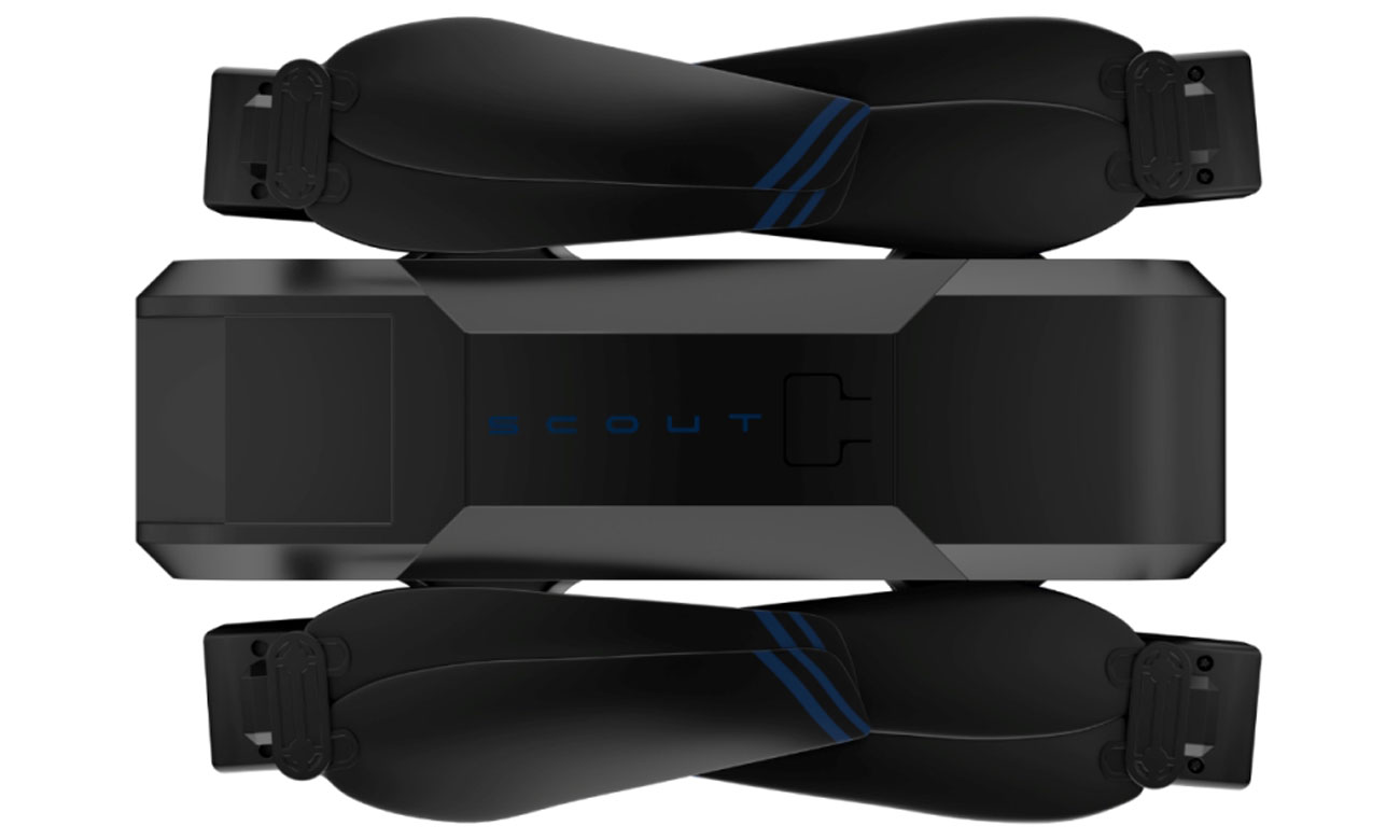 Dron EXO Scout Czarny - Złożona konstrukcja