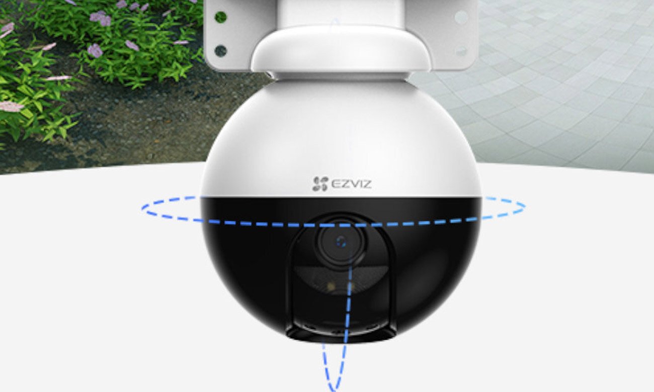 EZVIZ C8W Pro 2K obrotowa konstrukcja