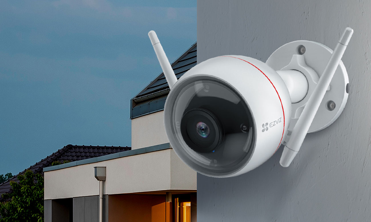 Inteligentna kamera domowa EZVIZ C3W Pro - Kolorowy tryb nocny