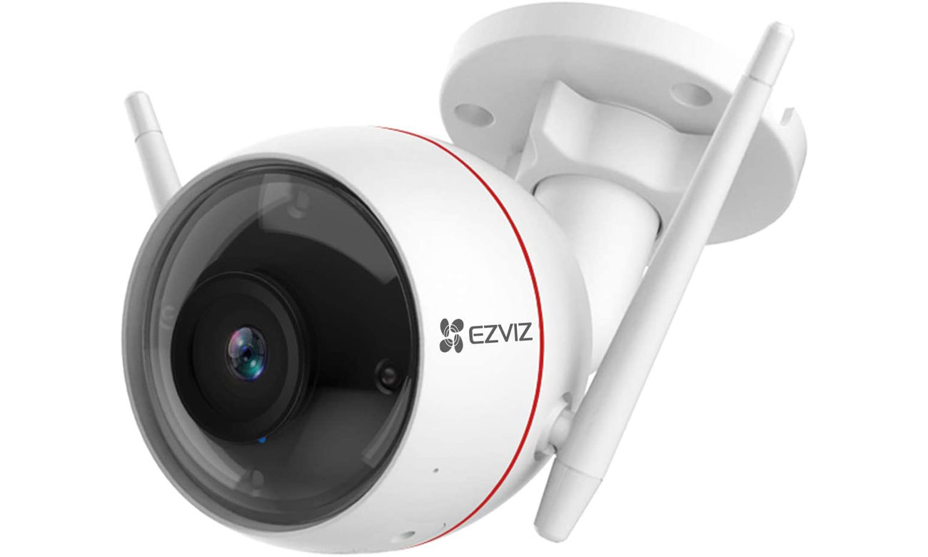 Inteligentna kamera domowa EZVIZ C3W Pro - Widok z przodu pod kątem