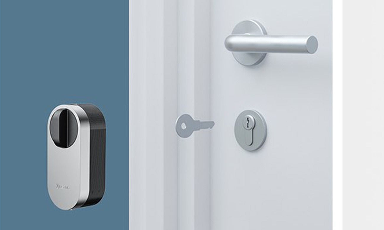 Zestaw EZVIZ - Smart zamek DL01S + cyferblat wielofunkcyjny + bramka ZigBee - Łatwy montaż