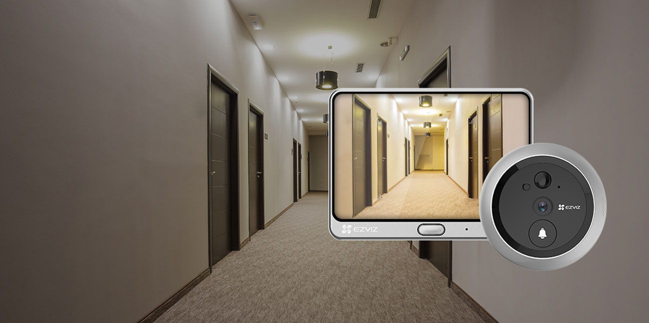 EZVIZ DP1C Wizjer drzwiowy HD LED IR (dzień/noc)
