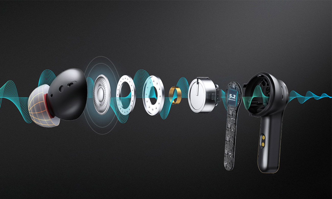 EarFun Air Pro 2 budowa