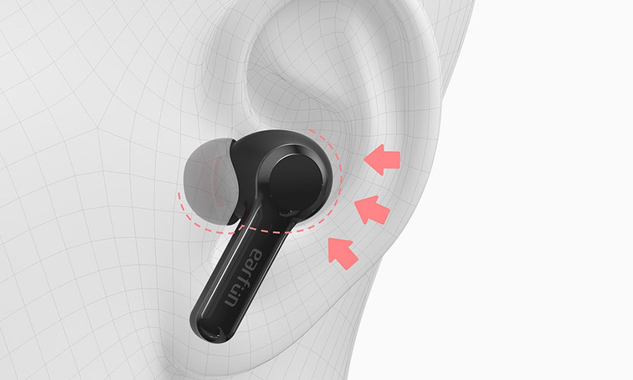 Słuchawki EarFun Air Pro 2 sterowanie dotykowe