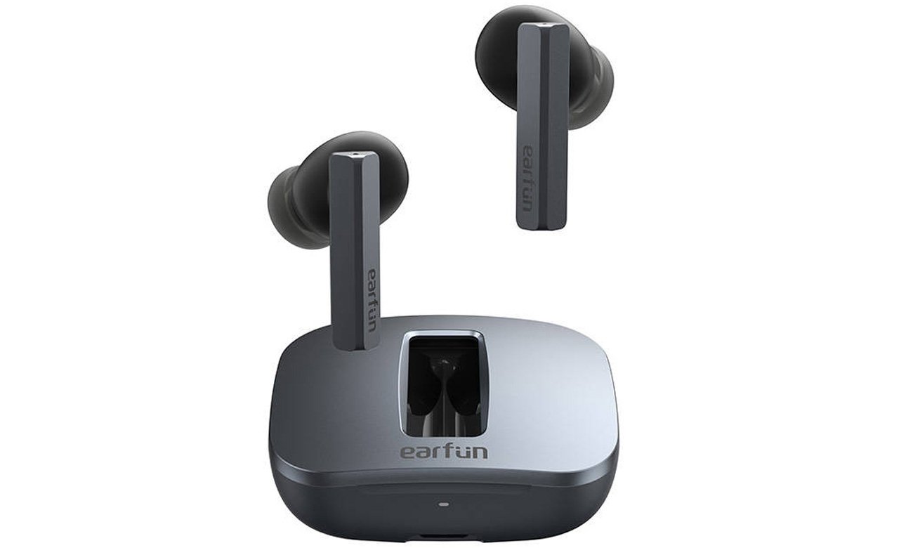 Słuchawki bezprzewodowe EarFun Air Pro SV - Widok od przodu pod kątem