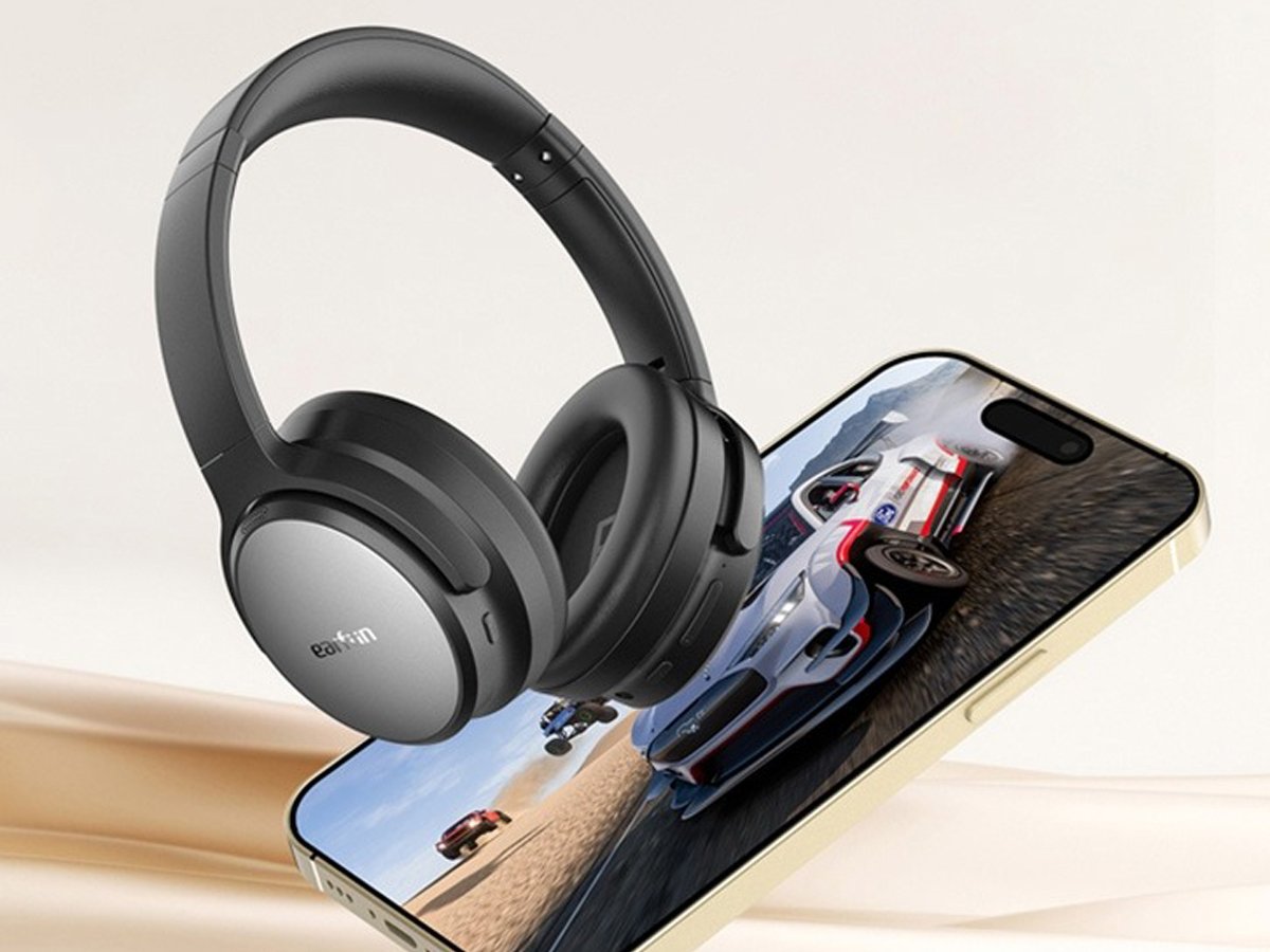 Słuchawki bezprzewodowe EarFun Tune Pro Czarne - Grafika lifestyle