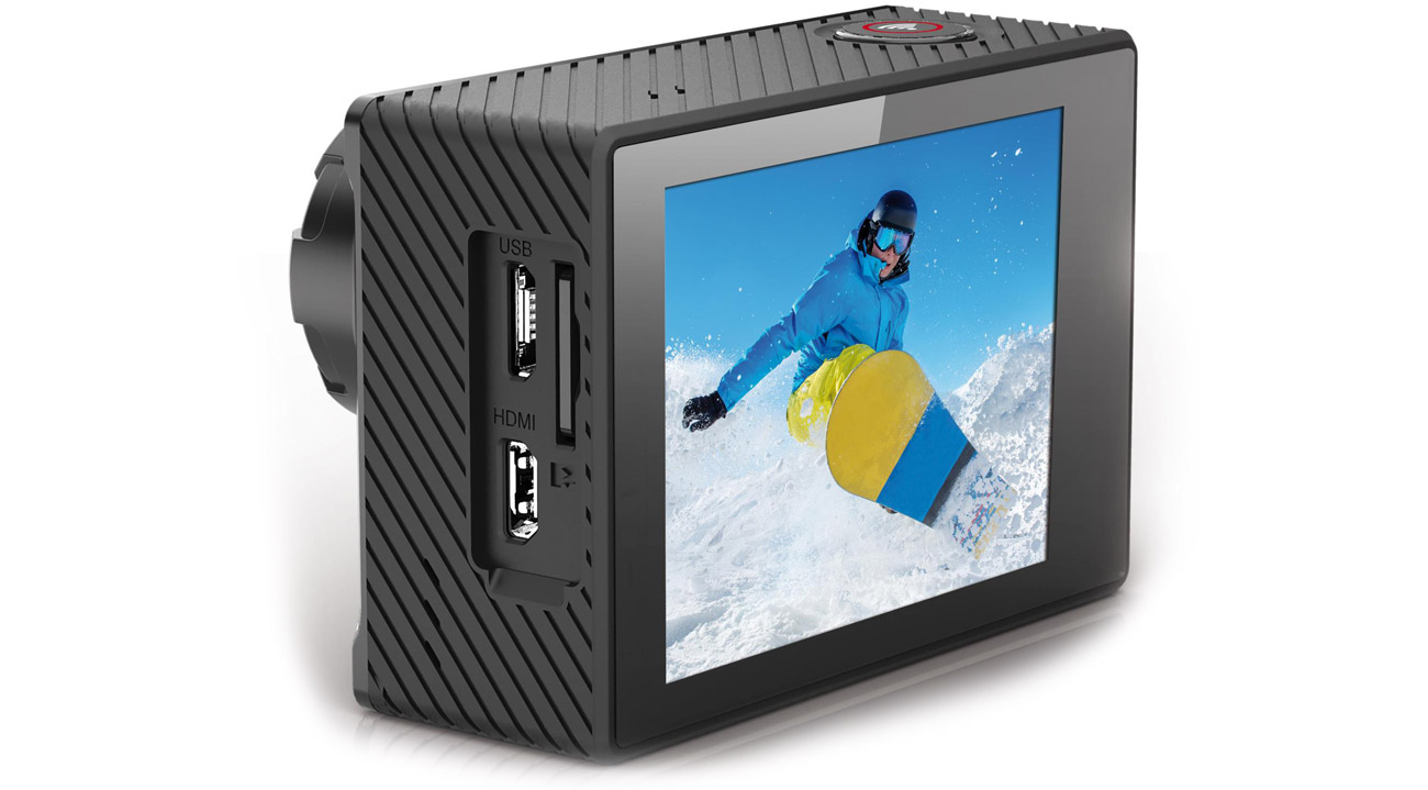 EasyPix GoXtreme Black Hawk+ 4K ekran