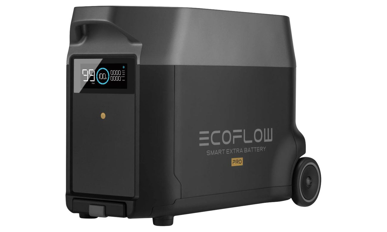 Bateria Ecoflow do stacji Delta Pro wyświetlacz LCD