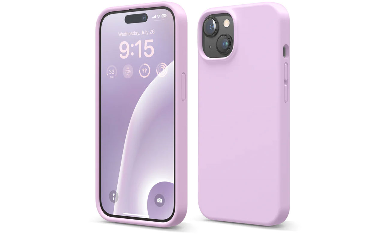 Elago Silicon Case für iPhone 15 Hot Pink