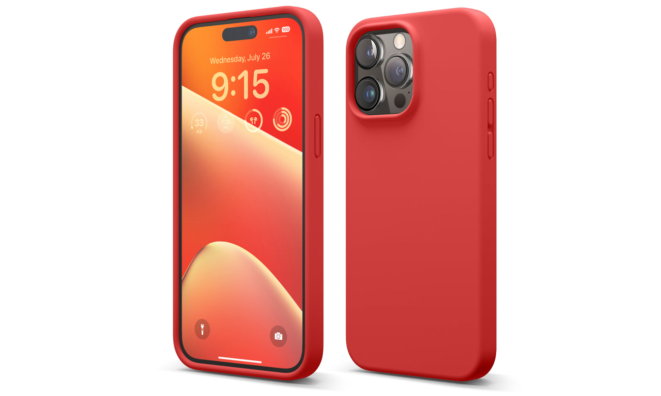 Elago Silicon Case do iPhone 15 Pro Max Red - Etui i obudowy na ...