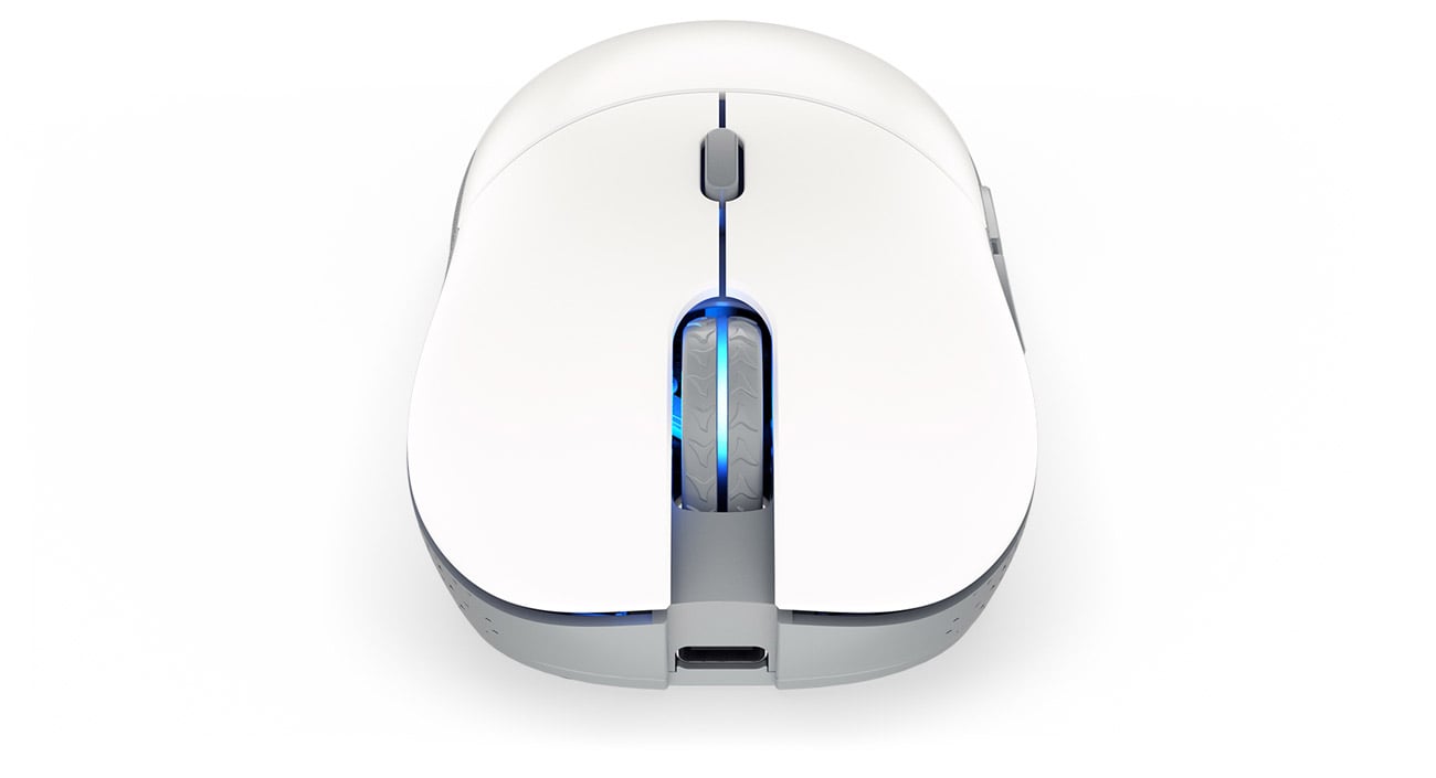 ENDORFY GEM Plus Wireless Onyx White widok z przodu