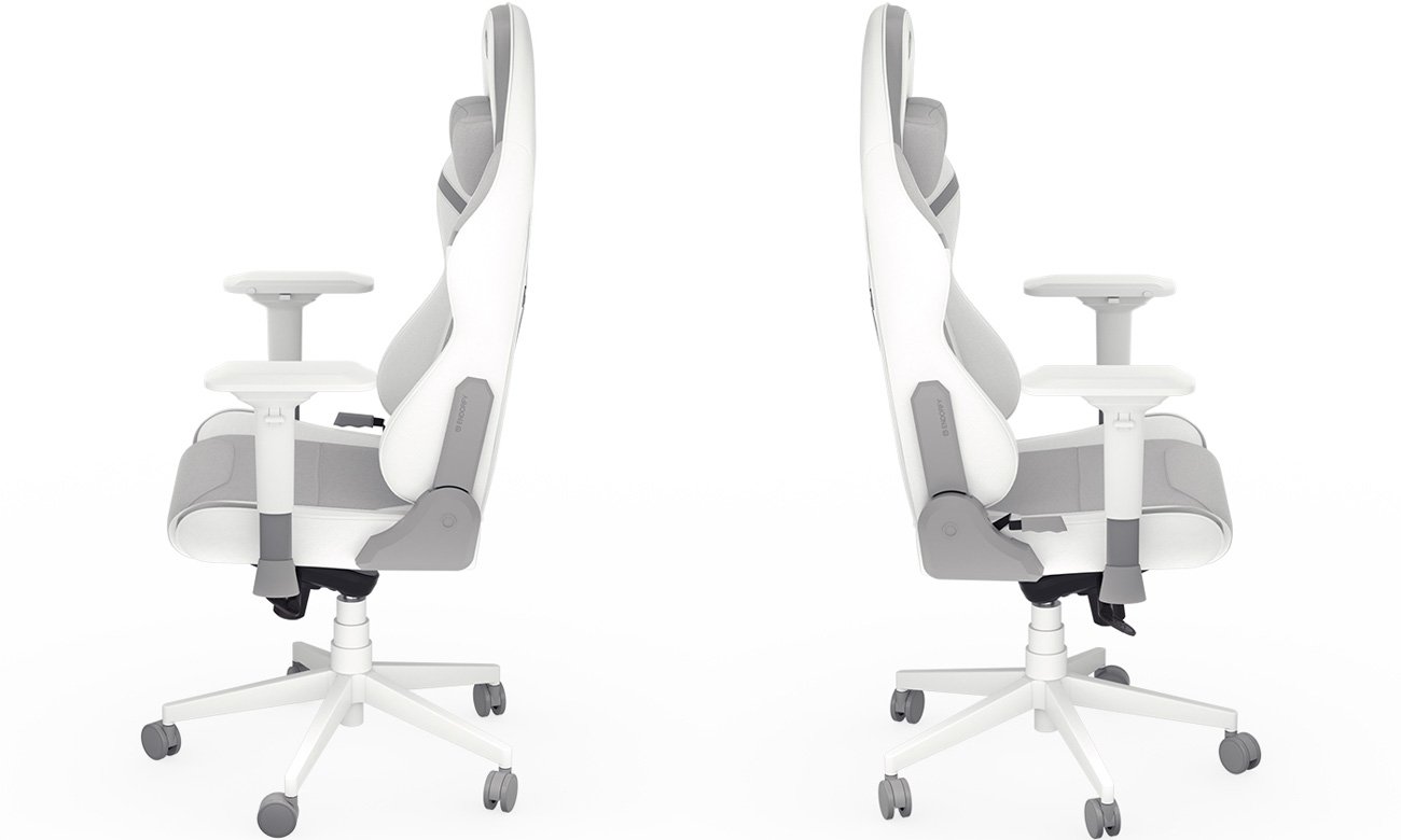 Fotel gamingowy ENDORFY Scrim Onyx White - Widok lewego i prawego boku