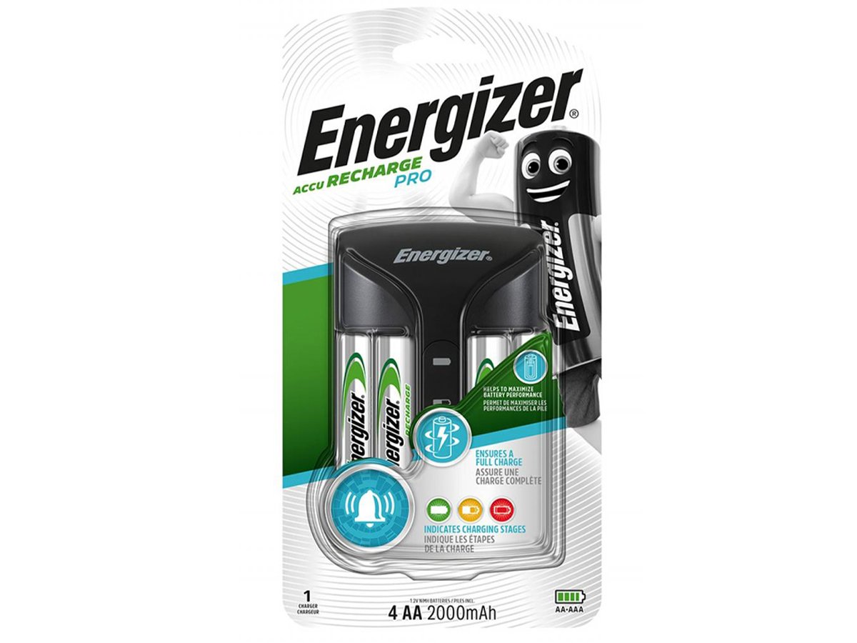 Energizer Accu RECHARGE PRO + 4szt AA 2000 mAh