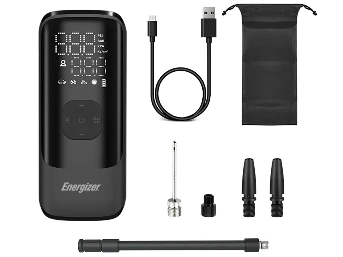 Energizer Air compressor i powerbank 4000 mAh