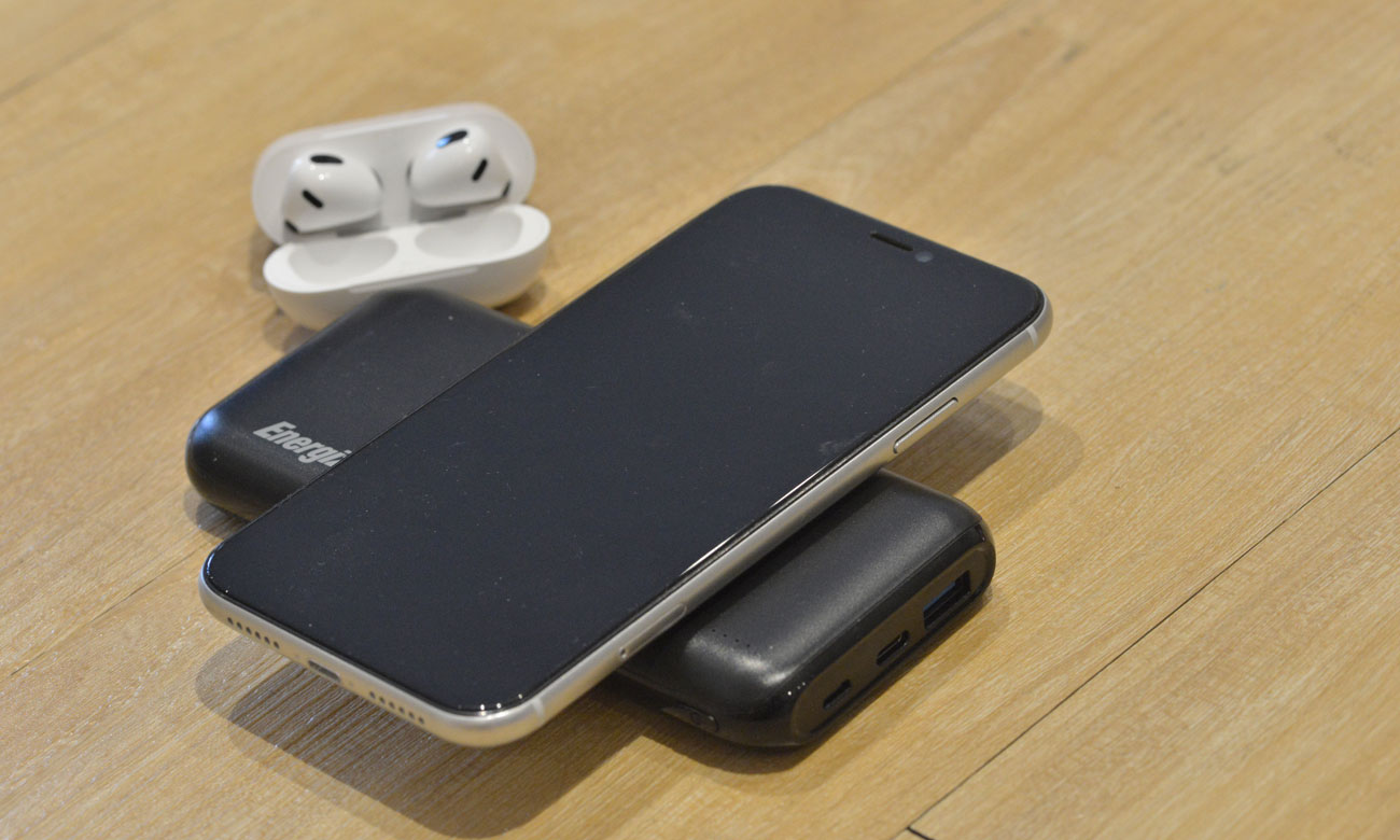 Energizer Powerbank indukcyjny 10000 mAh 20W USB-C (PD) + QI