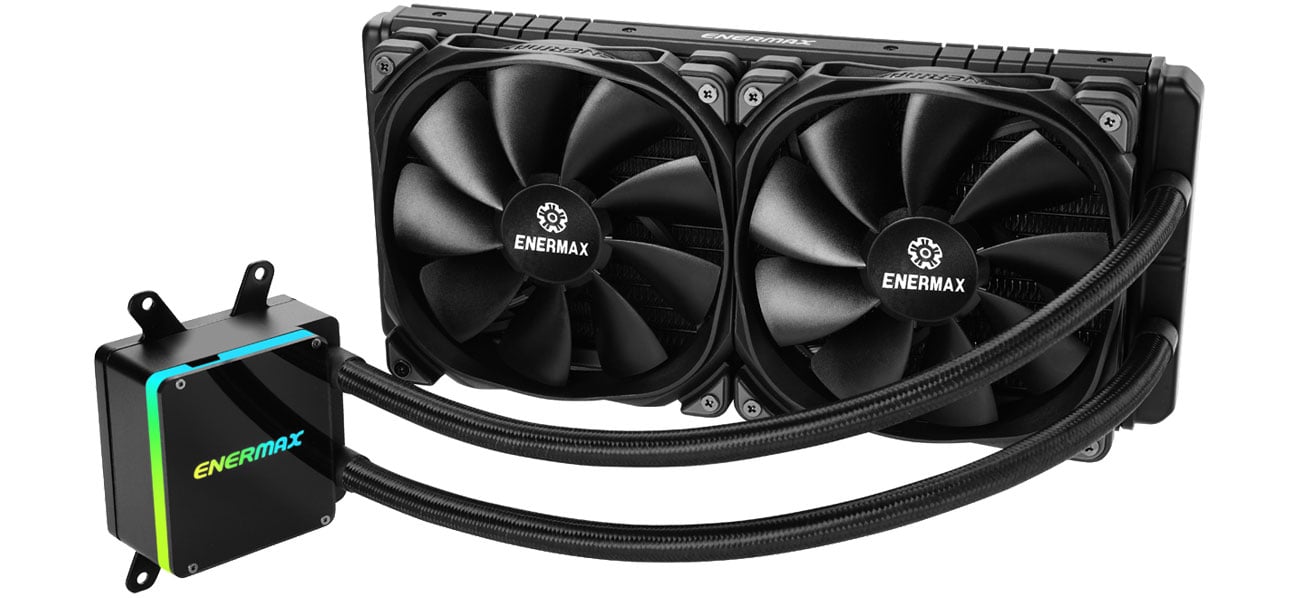 Chłodzenie procesora Enermax LiqTech TR4 II RGB 280 2x140mm ELC-LTTRTO280-TBP