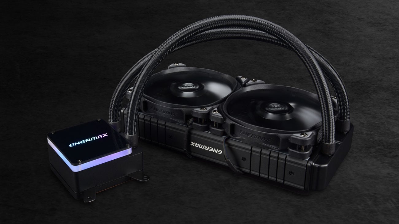 Chłodzenie procesora Enermax LiqTech TR4 II RGB 280 2x140mm ELC-LTTRTO280-TBP