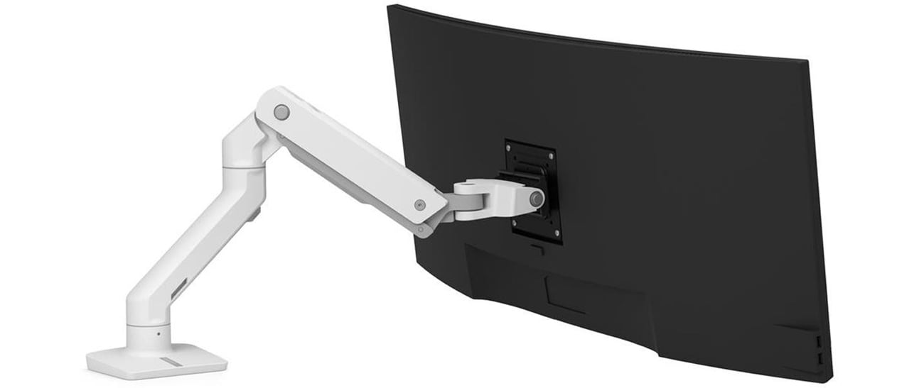 Ergotron HX Desk Monitor Arm Weiß