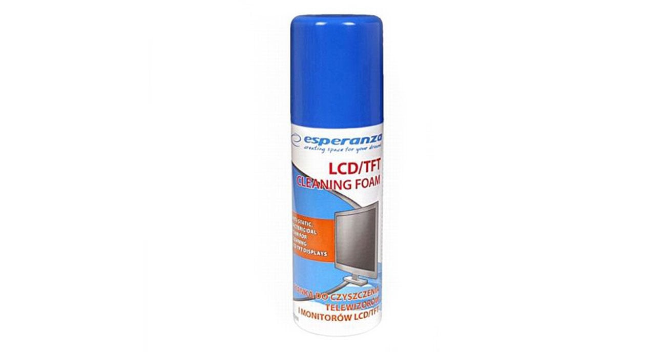 Do ekranów LCD/TFT Esperanza Pianka do czyszczenia ekranów LCD/TFT 100ml ES101