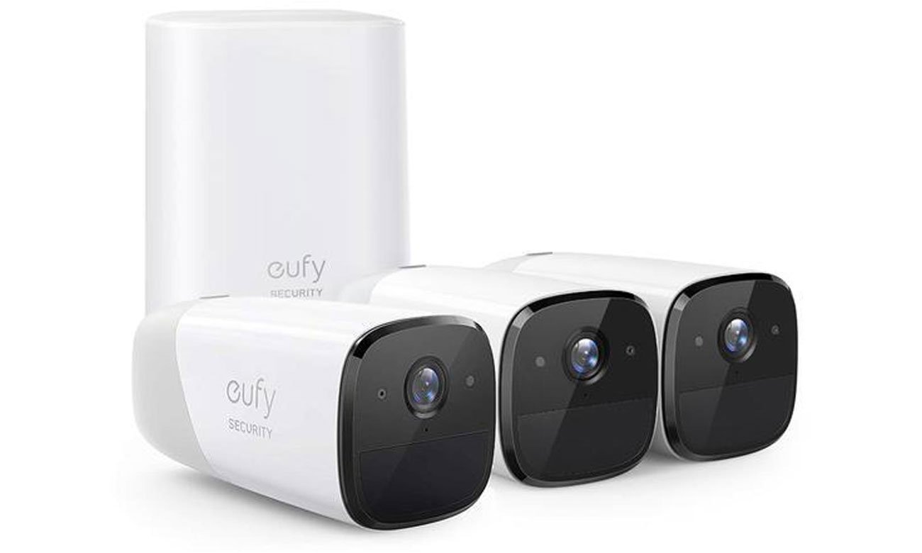 Eufycam 2 (3+1) FullHD IP67 (3szt. + HomeBase2)