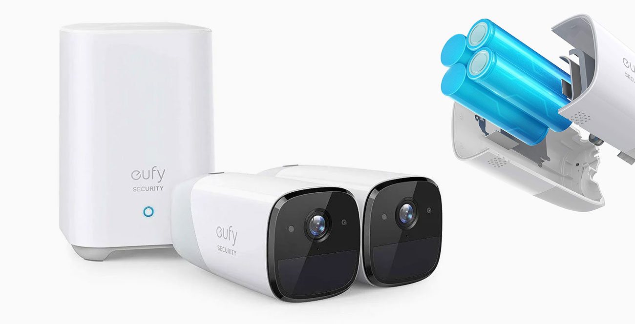 Eufycam 2 (2+1) FullHD IP67 (2szt. + HomeBase2)