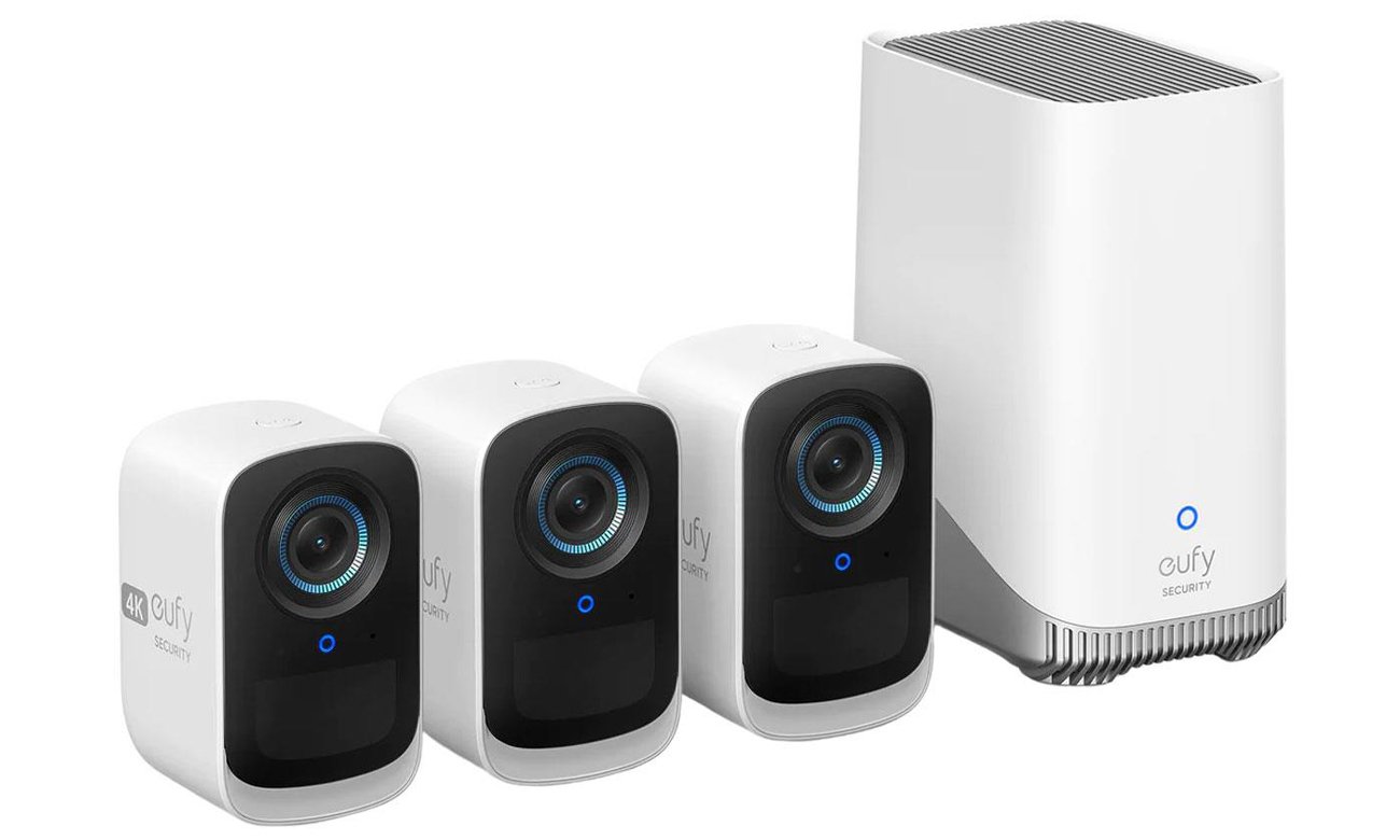 Kamera Eufy EUFYCAM 3C (3+1) 4K IP67 WiFi zewnętrzna