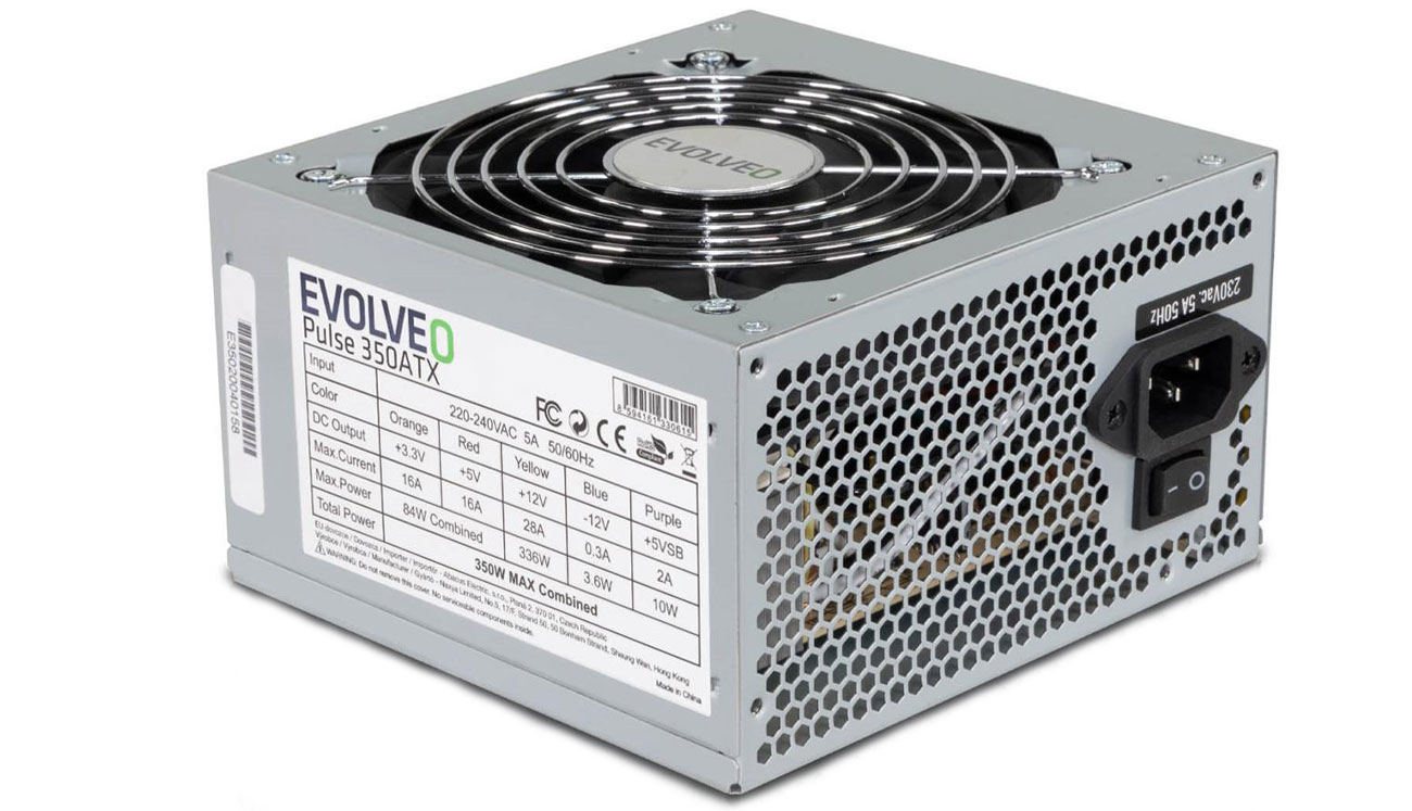 Zasilacz do komputera Evolveo Pulse 350W