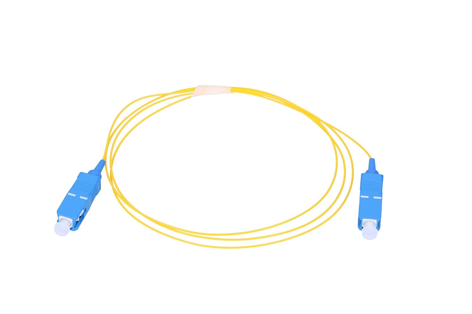 Extralink SC/UPC-SC/UPC | Patchcord | Jednomodowy, Simplex, G657A, 900um, 1m