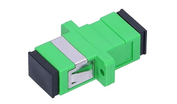 Extralink SC/APC | Adapter | Jednomodowy, Simplex, zielony