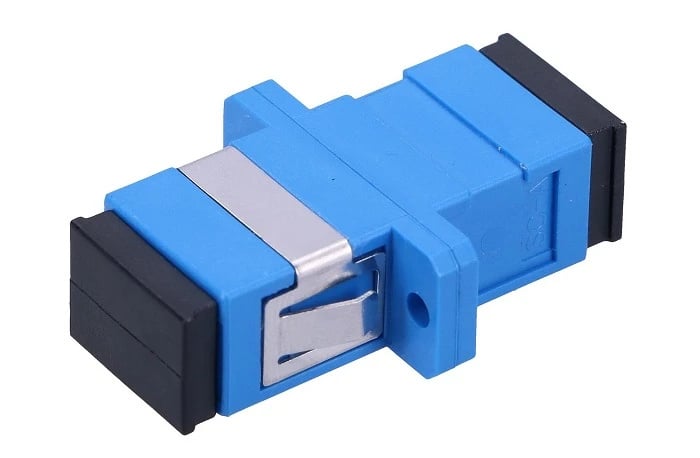Extralink SC/UPC | Adapter | Jednomodowy, Simplex, niebieski