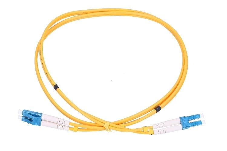 Extralink LC/UPC-LC/UPC | Patchcord | Jednomodowy, Duplex, G657A1, 3mm, 1m