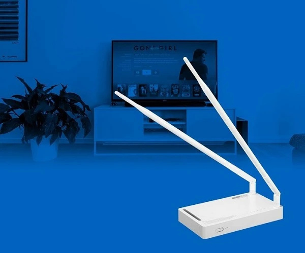Totolink N300RH | Router WiFi | 300Mb/s, 2,4GHz, 5x RJ45 100Mb/s, 2x 11dBi